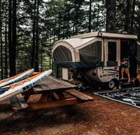The Joyful Jay!  A 2015 Jayco Camper with SUP and Kayak Add-ons!