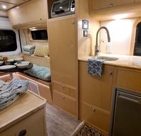 Beautiful Ram ProMaster 3500 | Custom Built Tall Open Bright