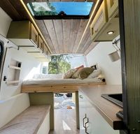 Newly built Mercedes Sprinter van (Betsy Bee)