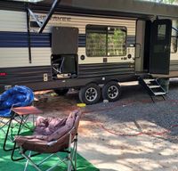 Krystal Cassle Camping 2021 Forest River LOADED