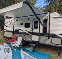 Well stocked and cute trailer