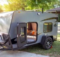 Superior Lite Camper “Bisonte” Custom Teardrop Square-drop Camper NEW