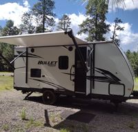 "Colt" - 2021 Keystone Bullet 1700BH, a luxury compact bunkhouse