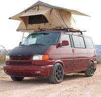 "Little Red" 2003 Volkswagen EuroVan with Rooftop Tent
