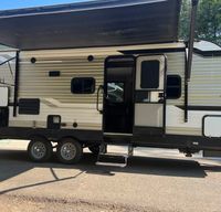 2020 Aspen Trail Trailer 2 bundles of wood or propane fire pit included