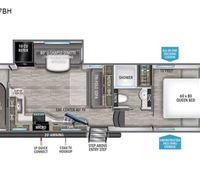 2024 Grand Design Reflection 100 27BH Bunk House half ton towable