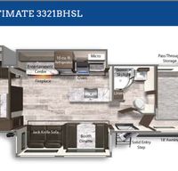 2021 Dutchmen Kodiak Ultimate bunk house (3 slides)