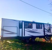 2019 Forest River Wildcat rear bunkhouse