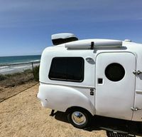Marshmallow HC1 | Compact + Towable by most cars | San Diego Camper Rental
