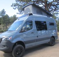 2023 All Wheel Drive Sprinter with heater & pop top, rides 4, sleeps 4