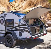 BRAND NEW! #1 Teardrop Trailer, Cozy King Bed, Outdoor Kitchen