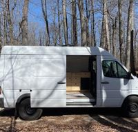 Vintage Mercedes Sprinter Campervan