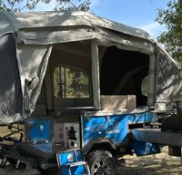 Futuristic Inflating Off-Road Camper OPUS OP4- With Trailer Movers
