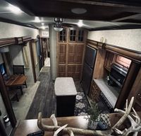 STATIONARY 40’ Keystone Montana fifth wheel