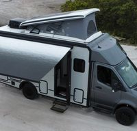The ULTIMATE Van based Rig with Pop Top, sleeps 5! Mercedes 170 AWD