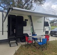 HAPPY CAMPER   2020 NOBO Light to tow, Sleeps 4, New Bed/Newly Upholstered
