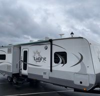 Adventure Awaits 35’ Open Range 308BHS Bunkhouse travel trailer