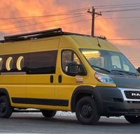 The Yellow Submarine, 2022 ProMaster w/ Roof Deck, Star Window, TV & Awning