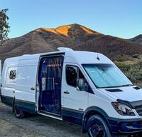 “Sage” Mercedes Sprinter 170wb Ext. Dually (Perfect for couples!)