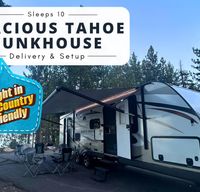 Spacious Tahoe Bunkhouse *Night in the Country-Ready, and Family-Friendly