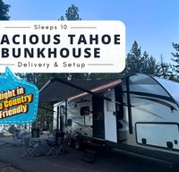 Spacious Tahoe Bunkhouse *Night in the Country-Ready, and Family-Friendly