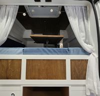 Cozy custom crafted van with Shower, Toilet, Heat, Solar and more!