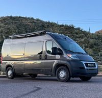 Mr. Grey is the Cold AC, Modern Luxury Camper Van rental of your dreams!