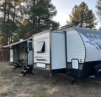 Four Bunks! Sleeps 10 with two bathrooms.