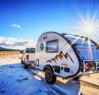 Tear Drop Trailer. Big Personality. Adventure-ready. Pet-approved.