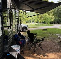 Cozy Camping in the Cherokee Grey Wolf at Big Creek RV Park
