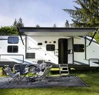 Quadra Island Luxury Travel Trailer