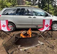 Toyota Sienna campervan
