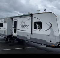 Adventure Awaits Open Range 308BHS Bunkhouse Series Travel Trailer