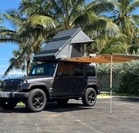 Wrangler 4x4 Rooftop Tent Adventure Camper