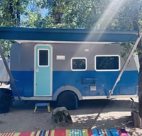 Retro Vintage Hybrid Trailer + Extras Delivery Only