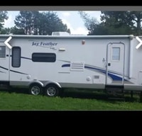 Brandis's Jayco Jayfeather ultra lite Travel Trailer