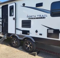 Home away from home!! Heartland North Trail 29BHP Travel Trailer