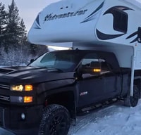 2018 chevrolet silverado diesel with 2018 adventurer 89rb Adventurer 89rb Truck Camper