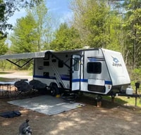 Natalie's family fun Jayco Jay feather Travel Trailer