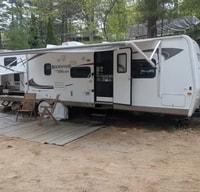 Archie's travel trailer