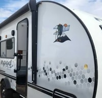The Giles's Forest River Rpod Travel Trailer