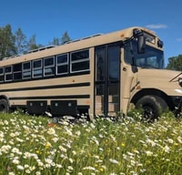 Magnifique Autobus converti 4 saisons! - Aucun permis spécial requis