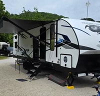 2024 Alpha Wolf. Fully stocked with bunkhouse ready for your adventure.