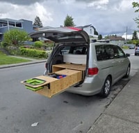 Honda Canadian Odyssey Camper Van
