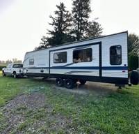 Family RV Glamping