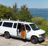 Stealthy Work Van Holds Suprising Comfort Inside