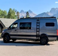 The 'MC' Mobile Cabin Overlander I Canmore I Upgraded & Off-Grid I Sleeps 2-3 I Fully Equipped
