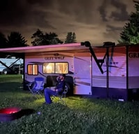 Forest River Grey Wolf RV/Fish House Trailer & Amenities