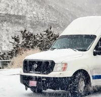 Bike ready & pet friendly, meet Envy the Nissan NV! A cozy adventure to-go.