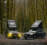 Mirror Memories's Toyota RAV4 Roof-Mounted Tent
